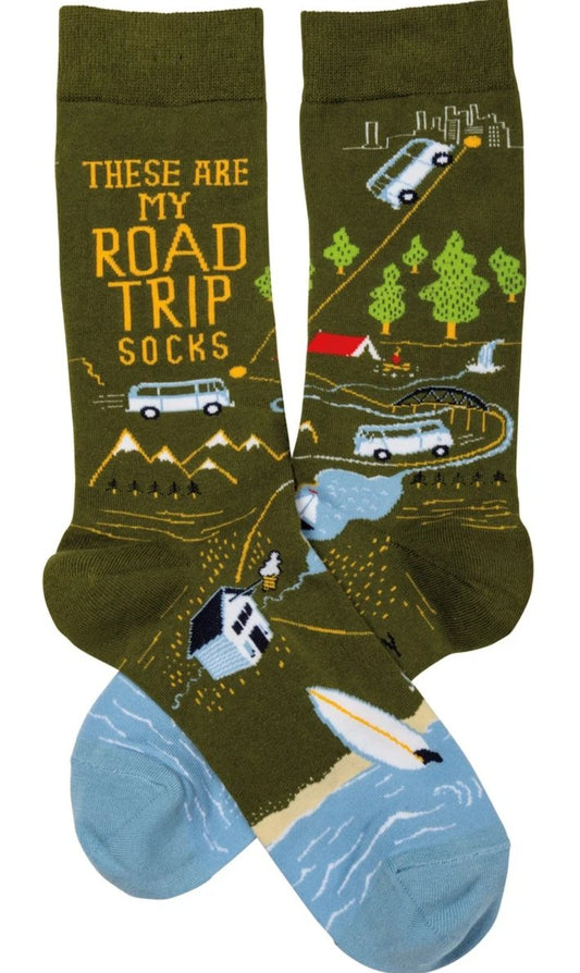 These Are My Road Trip Socks | Gift for Her