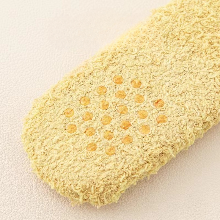 Baby Cartoon Animal Print Pattern Thickened Long-Tube Non-Slip Socks